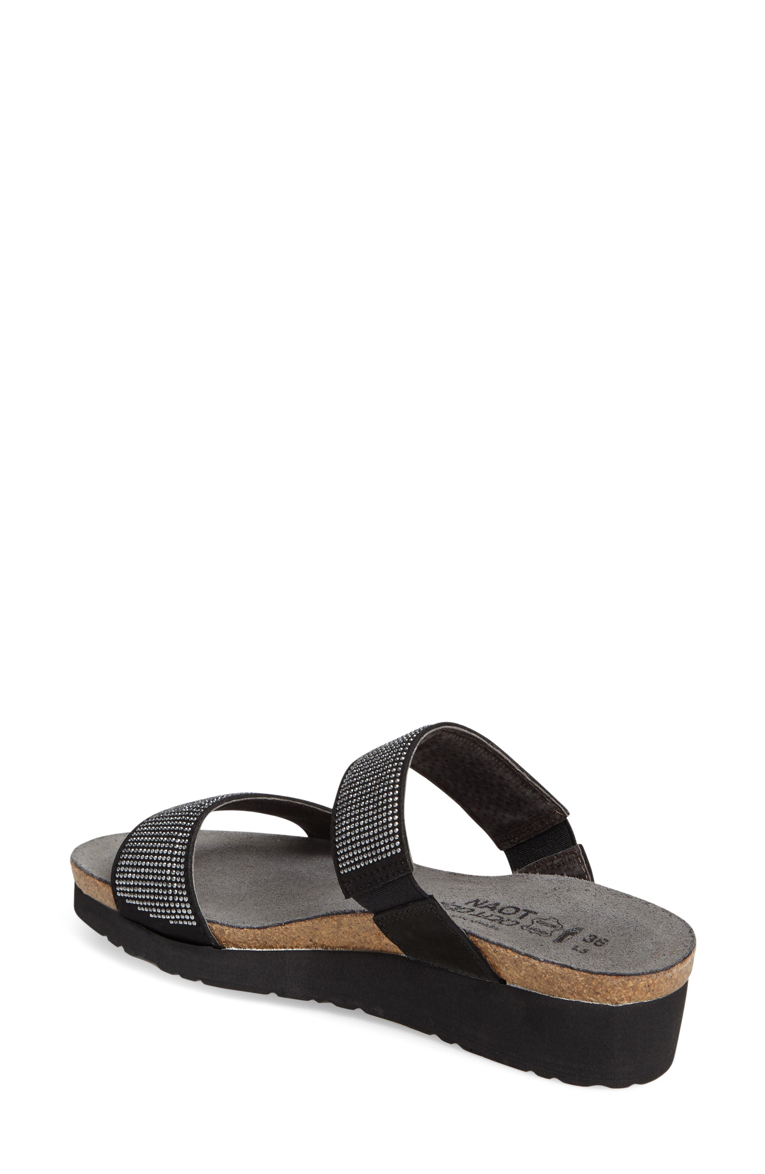 Naot 'Bianca' Slide Sandal, Alternate, color, 