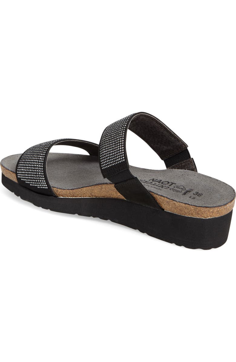 Naot 'Bianca' Slide Sandal, Alternate, color,