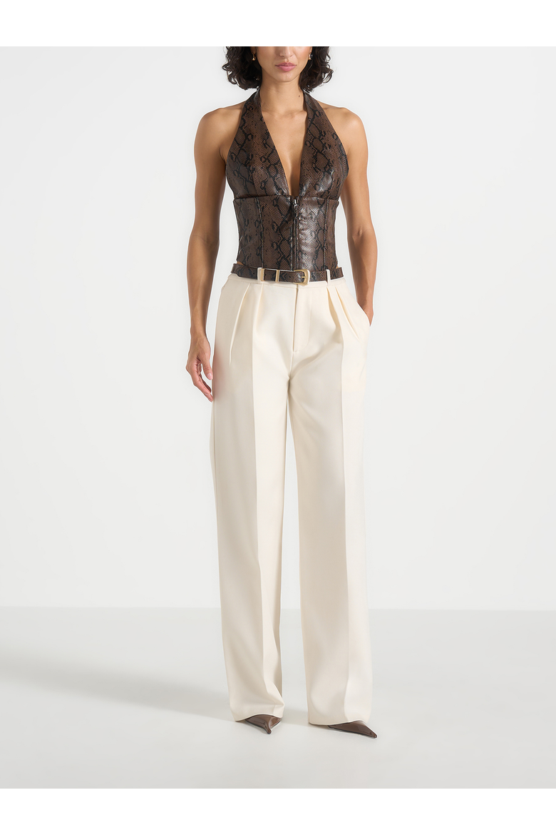 Lilian Python Belt, Alternate, color, Brown/Gold