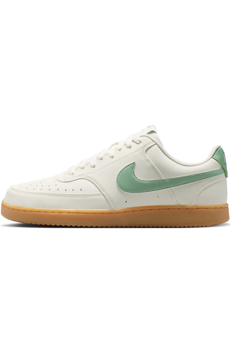 Nike Court Vision Low Top Sneaker, Alternate, color, Sail/ Steam