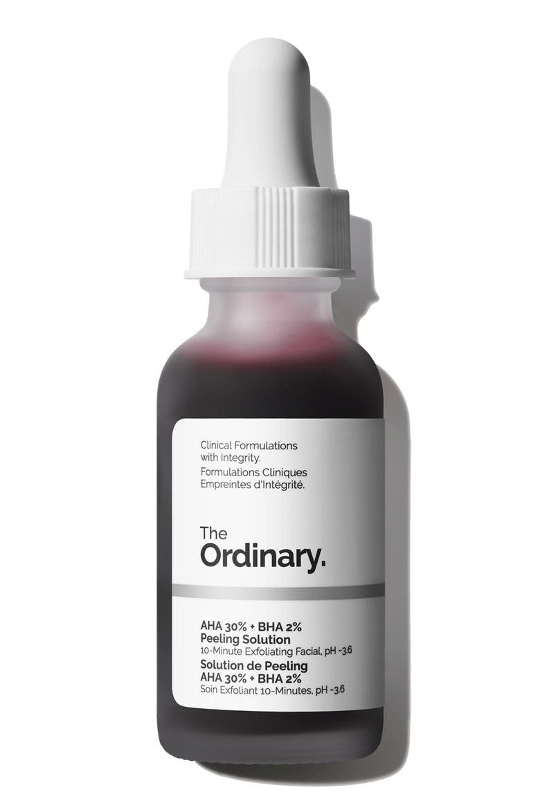 AHA 30% + BHA 2% High-Strength Peeling Solution for Brightening, Main, color, NO COLOR