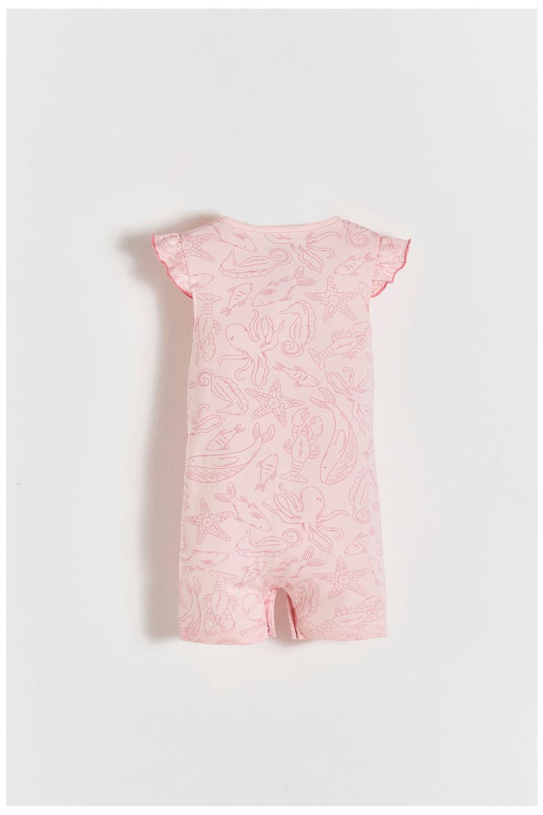 Jane Animals One Piece, Alternate, color, Pink