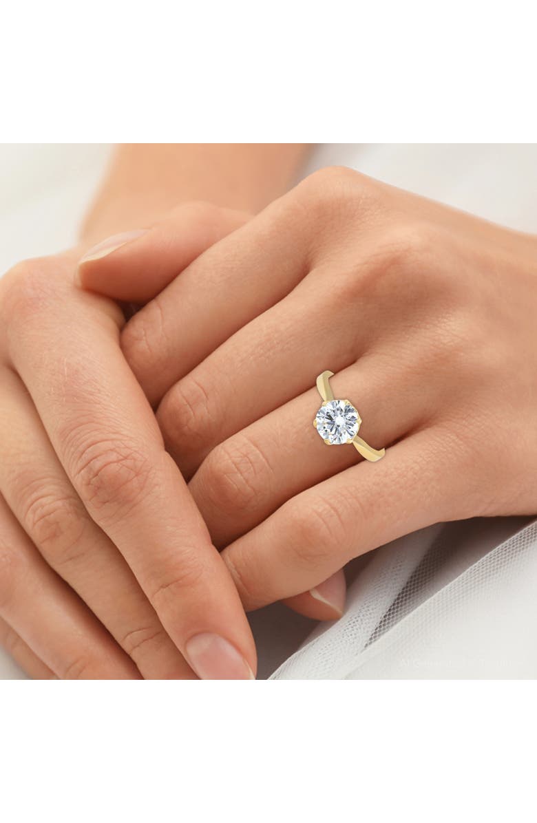 Bliss Diamond 2 Ct Diamond Solitaire Engagement Ring 14k Gold Lab Grown, Alternate, color, 14K Yellow Gold