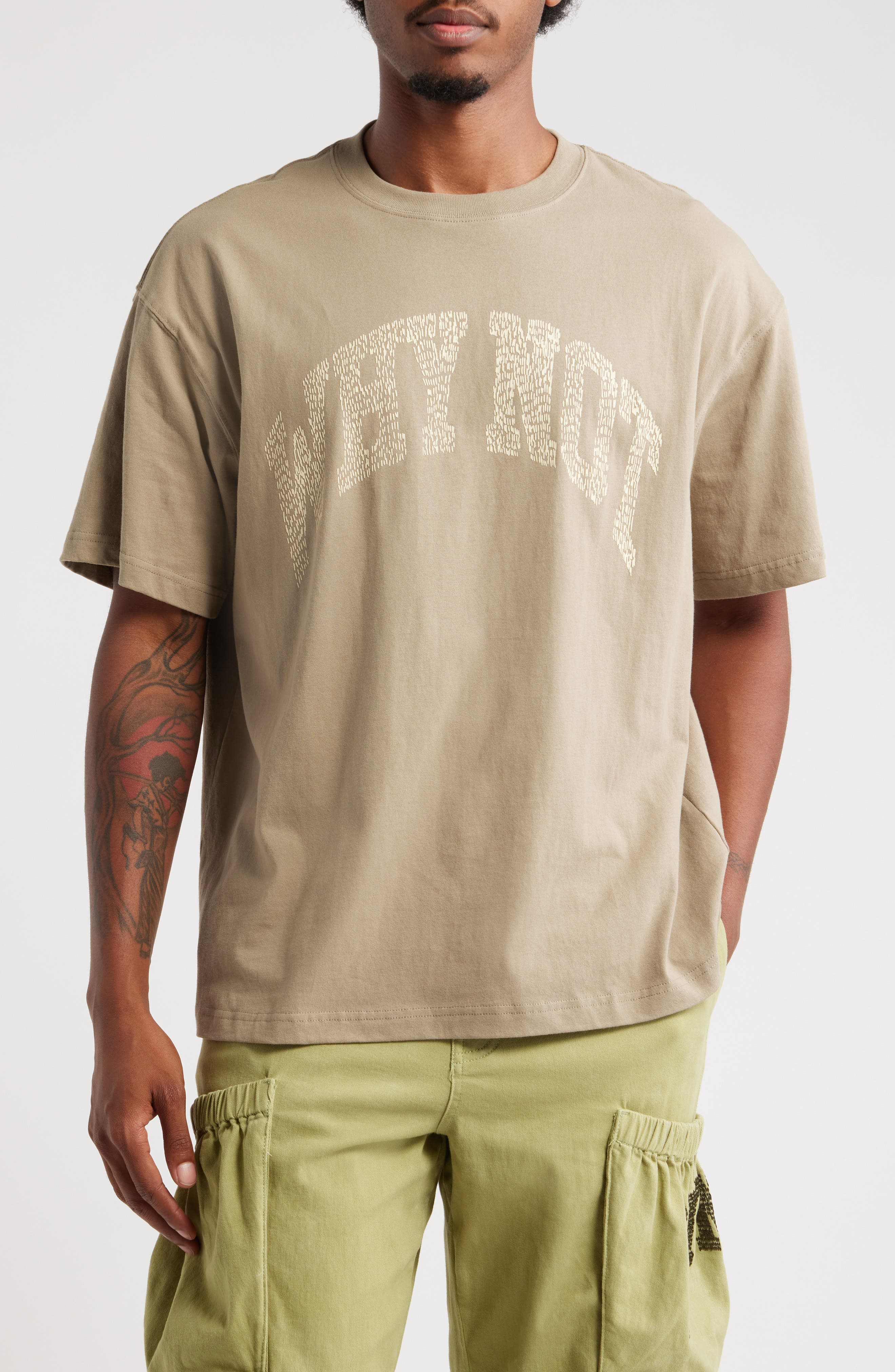 HONOR THE GIFT Why Not Oversize Cotton T-Shirt