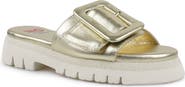 National Comfort Tail Platform Slide Sandal