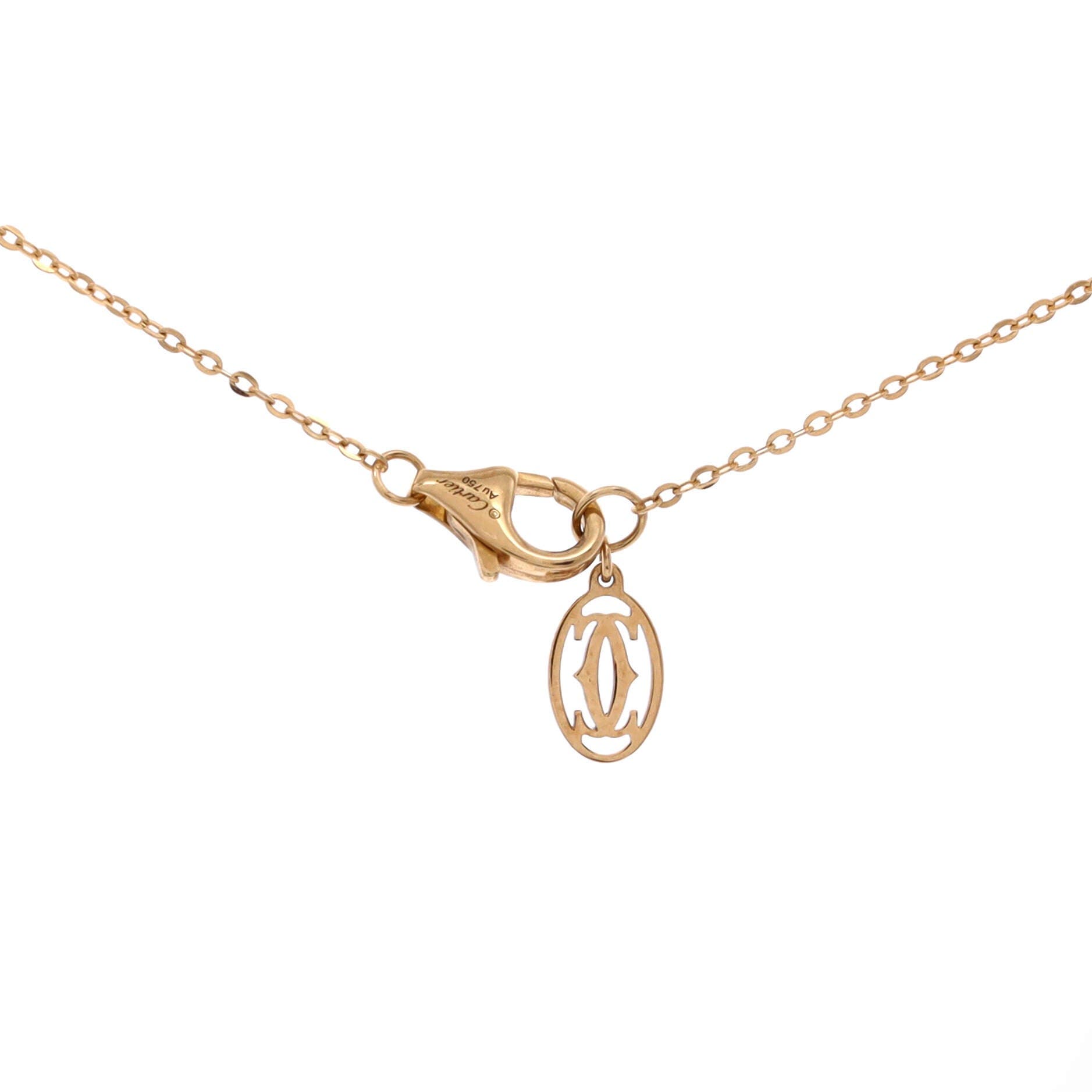 Trinity Choker Necklace 18K Tricolor Gold with Pave Diamonds, Alternate, color, Metallic Gold