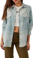 O'Neill Brooks Oversize Flannel Button-Up Shirt