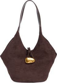 Steve Madden Lillie Faux Suede Shoulder Bag