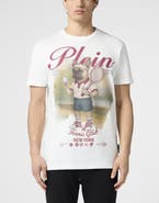 PHILIPP PLEIN Round Neck T-Shirt New York Tennis Men