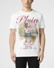 PHILIPP PLEIN Round Neck T-Shirt New York Tennis Men