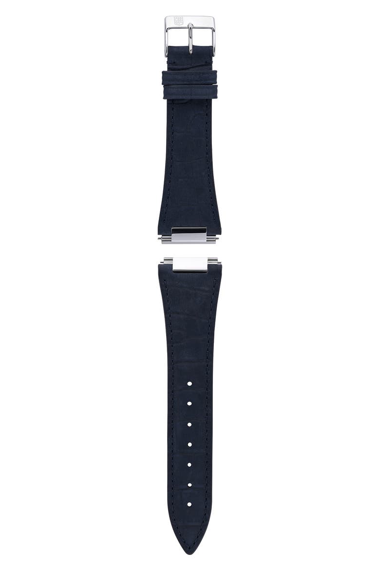 Highlife Worldtimer Manufacture Interchangeable Strap Automatic Watch, 41mm, Alternate, color, SILVER-TONE