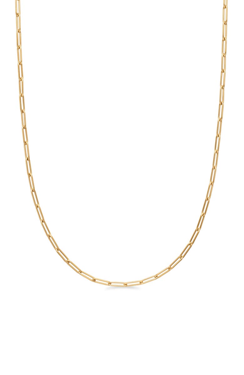 David Yurman Men's Chain Link Necklace in 18K Yellow Gold, 3.5mm, Main, color, 18K Yellow Gold