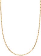 David Yurman Men's Chain Link Necklace in 18K Yellow Gold, 3.5mm