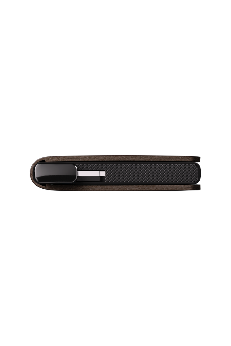 Premium Slimwallet+ Dusk, Alternate, color, Dark Brown