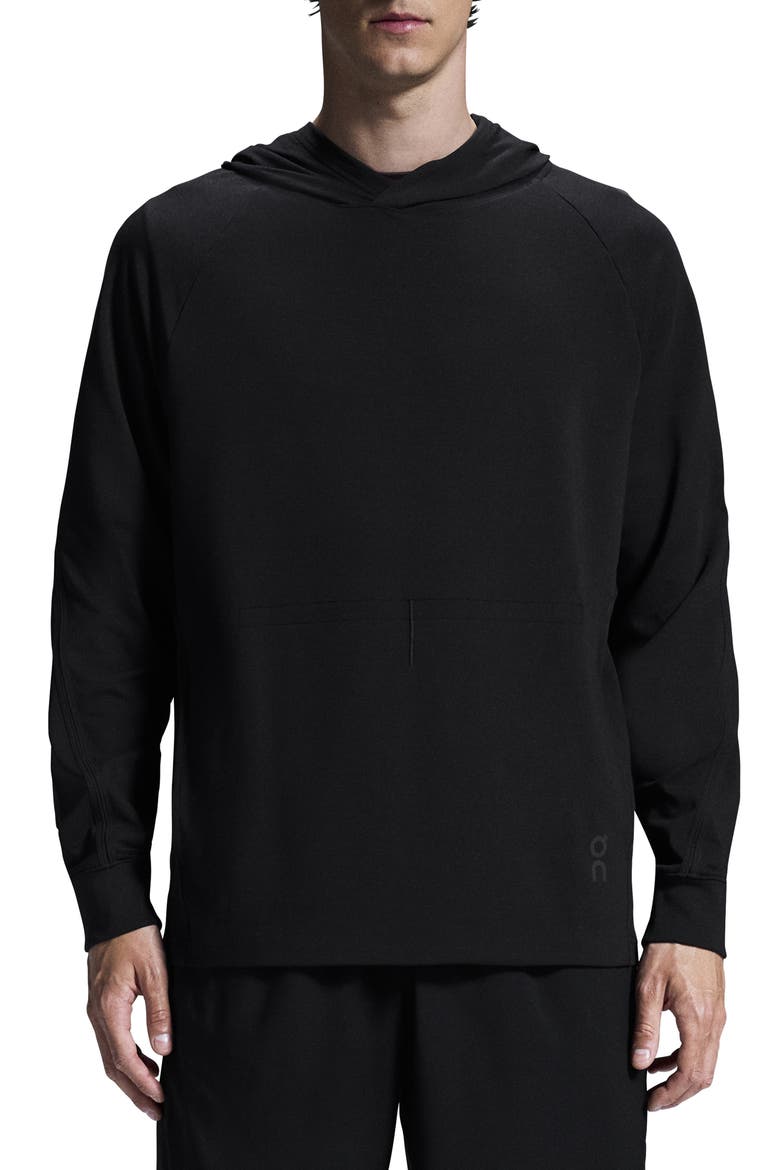 Studio Hoodie, Main, color, BLACK