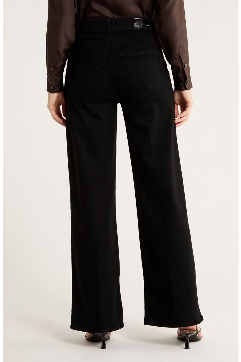 Anessa High Waist Wide Leg Jeans, Alternate, color, BLACK SHADOW