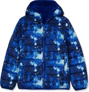 Lands' End Boys Featherfree Reversible Hooded Jacket
