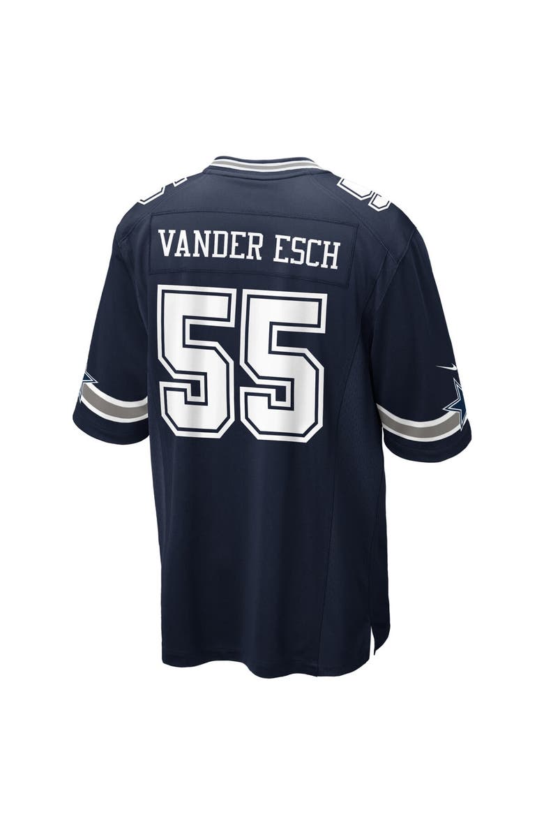 Nike Men's Nike Leighton Vander Esch Navy Dallas Cowboys Game Player Jersey, Alternate, color,