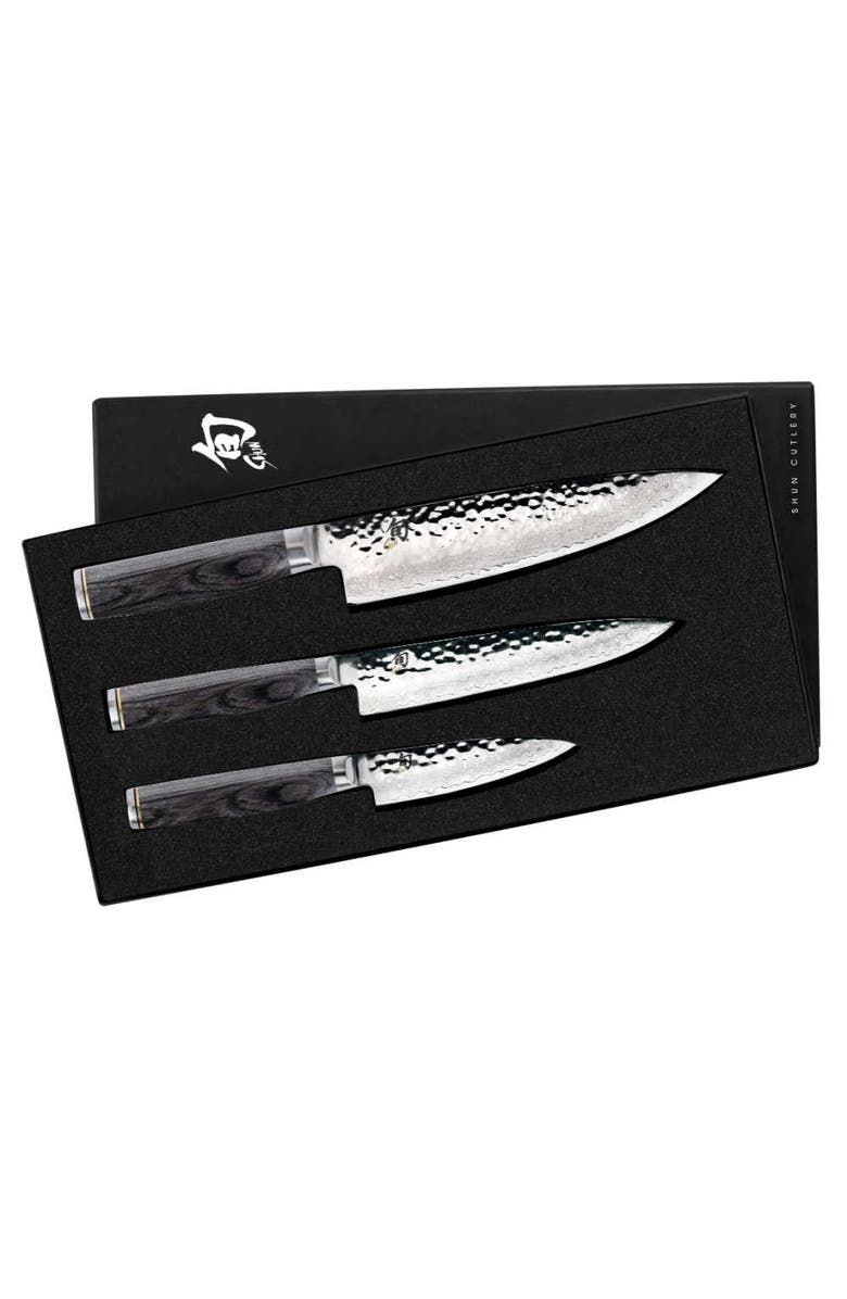 Shun Premier Grey 3-Piece Starter Set, Main, color, Grey