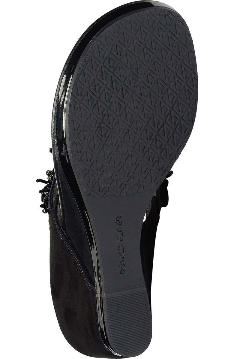 Donald Pliner Malone Crystal & Sequin Embellished Wedge Slide Sandal, Alternate, color,