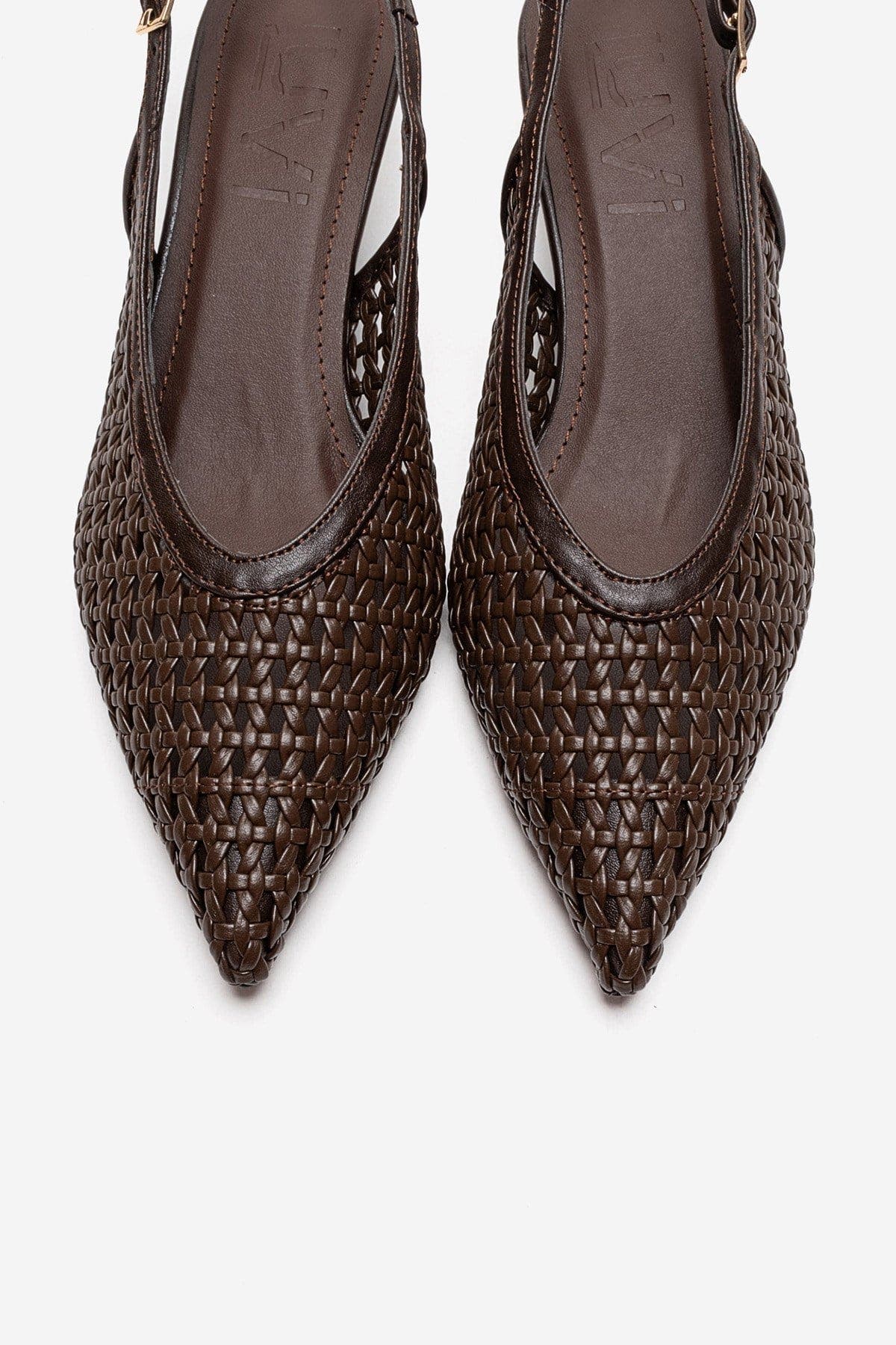 Orelis Kitten Heel Pump, Alternate, color, Dark Brown