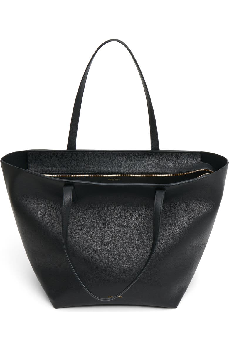 Mansur Gavriel Everyday Soft Leather Zip Tote, Alternate, color,