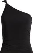 Open Edit Twist One-Shoulder Top