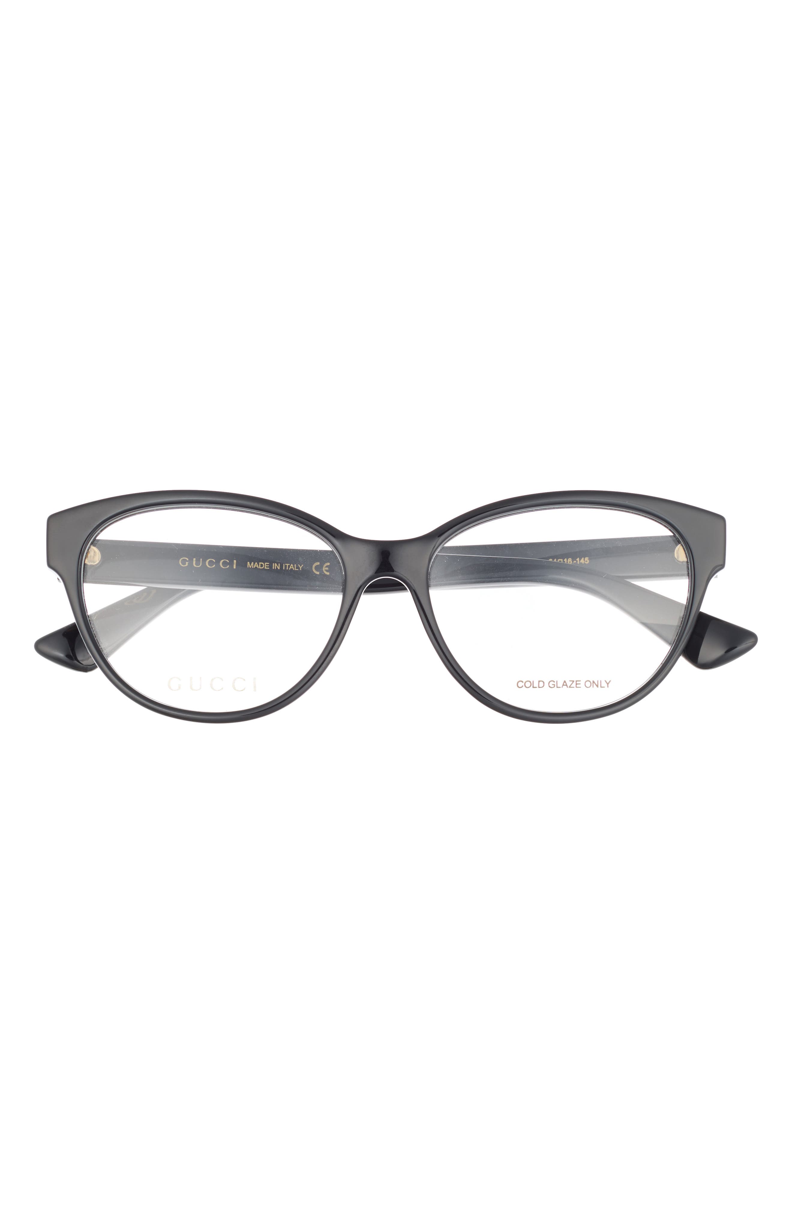 Gucci 54mm Cat Eye Optical Glasses