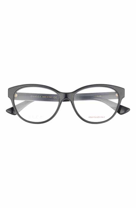 Gucci 54mm Cat Eye Optical Glasses