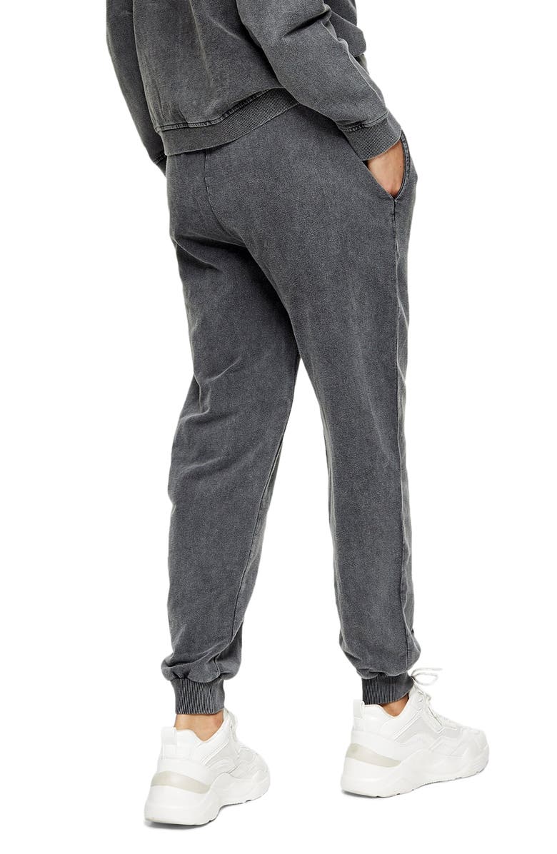 Topshop Acid Wash Joggers, Alternate, color,