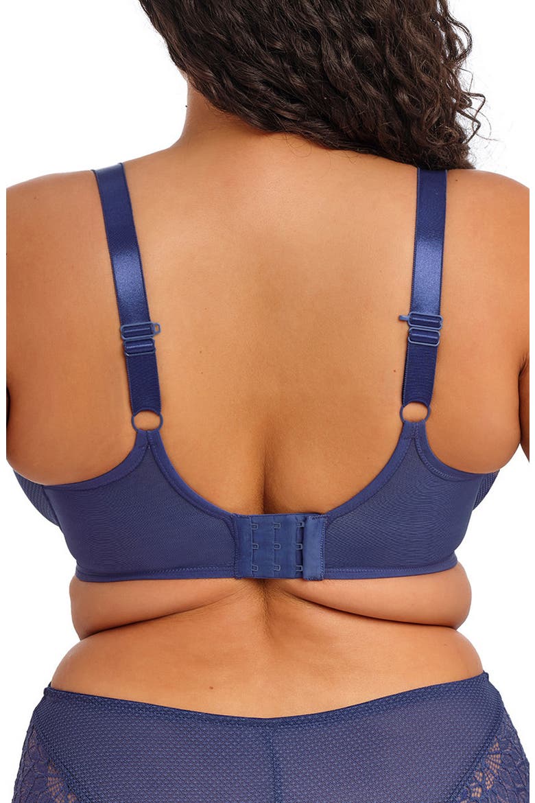 Tiernie Underwire Plunge Bra, Alternate, color, DENIM