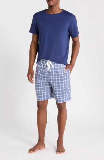 Crewneck Tee & Pajama Shorts Set