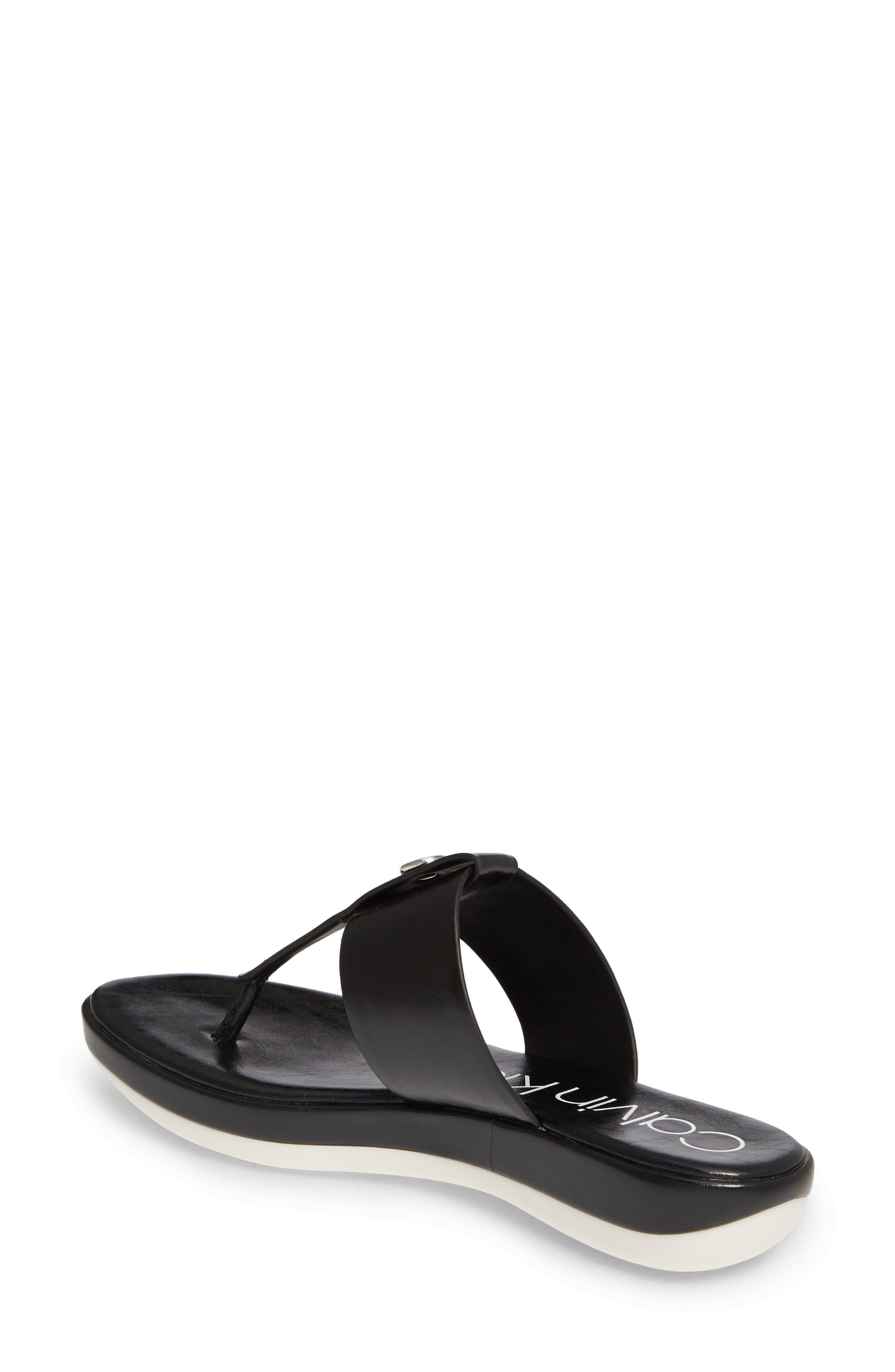 Calvin Klein Kimmy Platform Flip Flop, Alternate, color, 