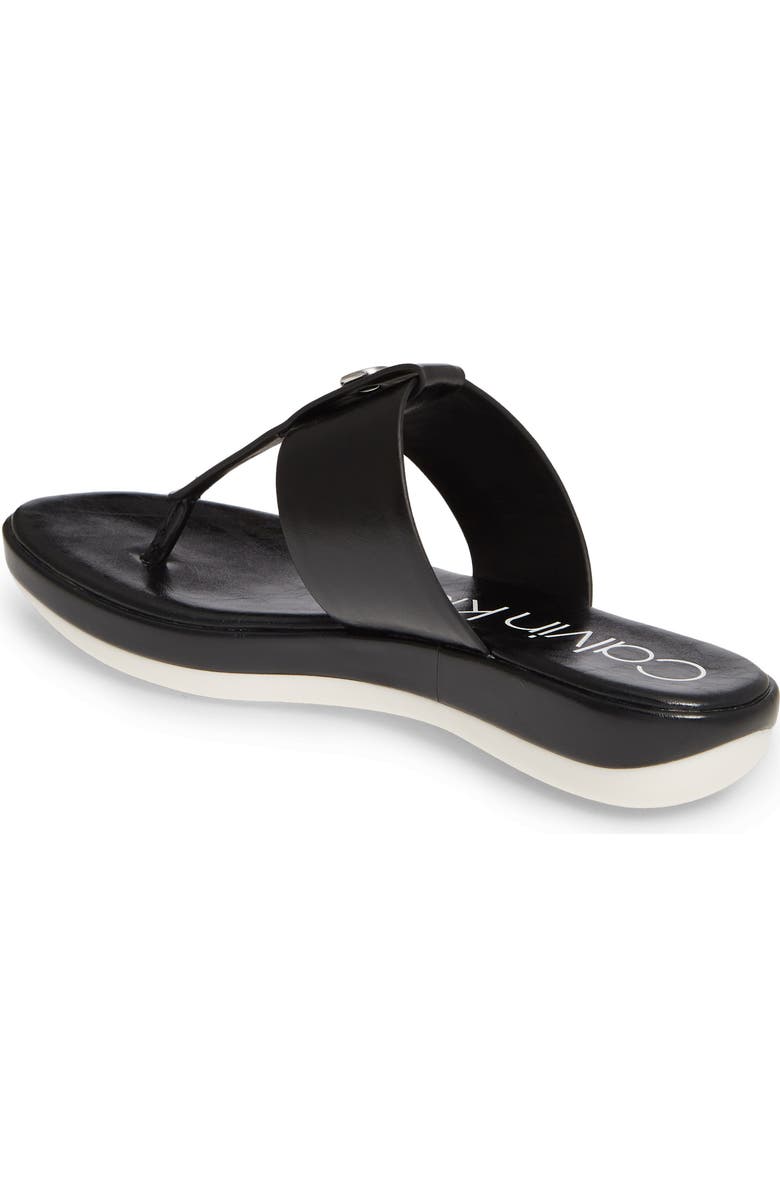 Calvin Klein Kimmy Platform Flip Flop, Alternate, color,