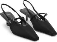 MANGO Slingback Mule