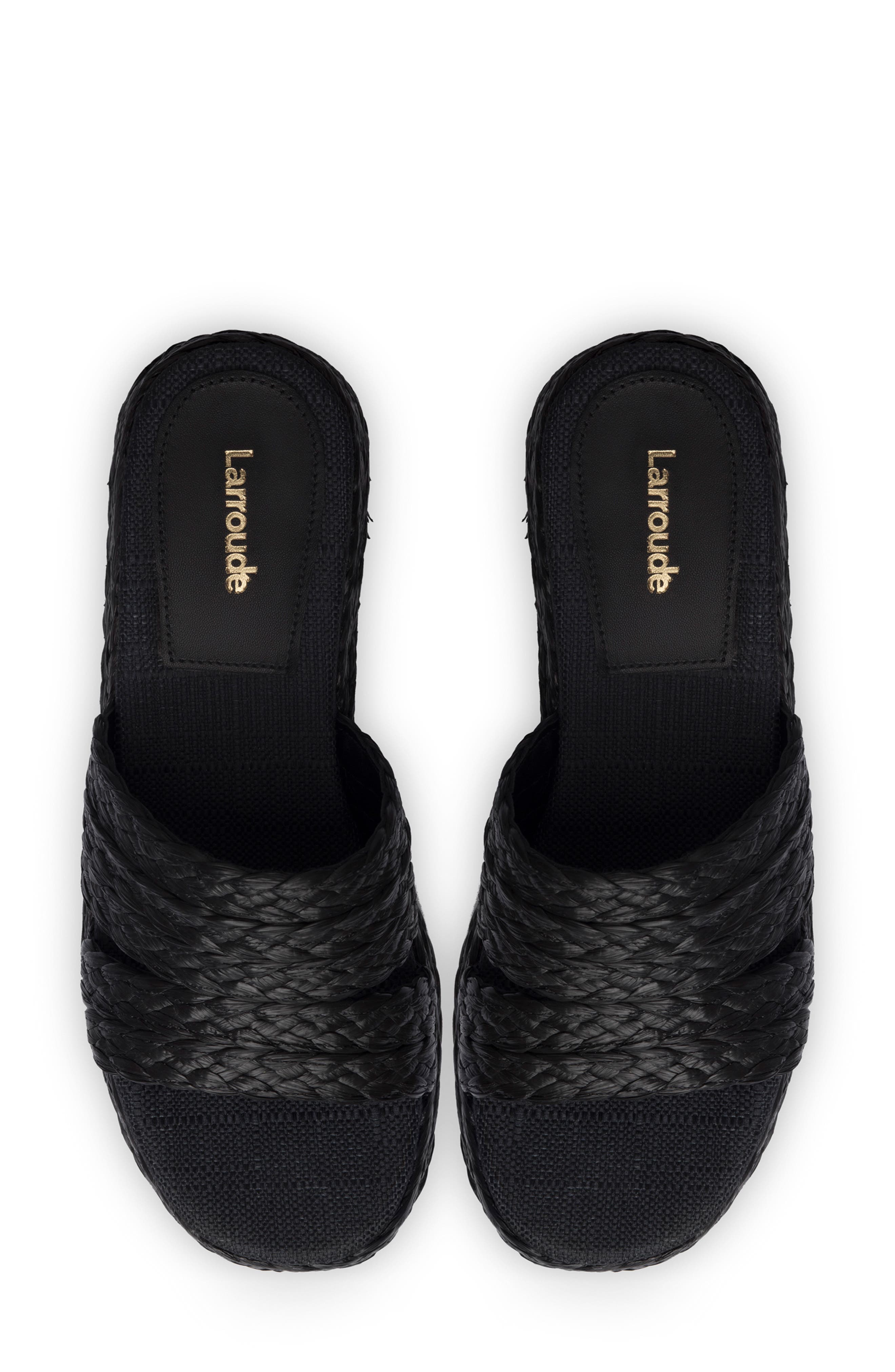 Larroudé Ash Platform Sandal, Alternate, color, 