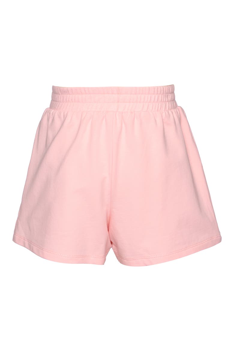 Kids' Star Patch Tassel Shorts, Alternate, color, LIGHT PINK