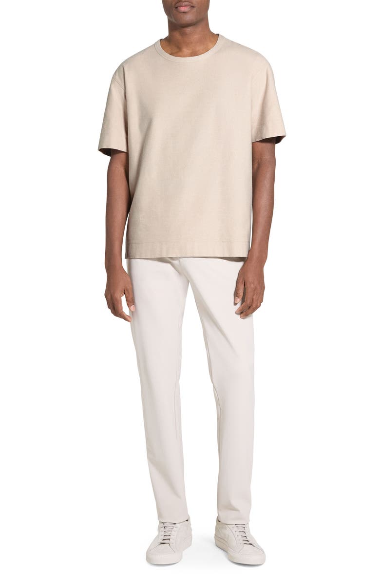 Theory Boxy Terry Cloth T-Shirt, Alternate, color,