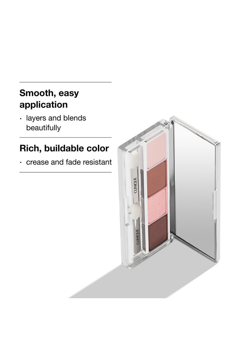 Clinique All About Shadow<sup>™</sup> Eyeshadow Quad, Alternate, color, Morning Java