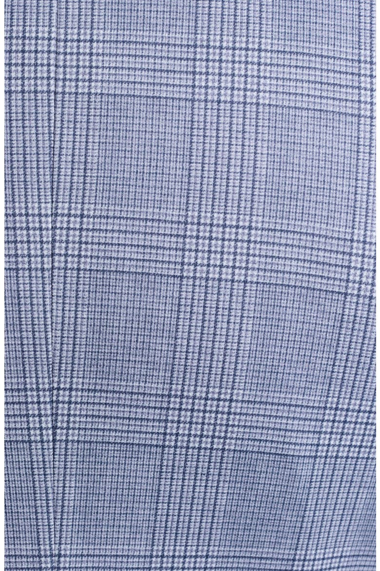 Shoreditch Plaid Knit Blazer, Alternate, color, BLUE