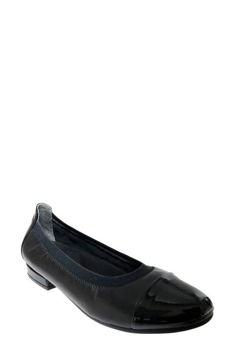 Nicole Cap Toe Flat (Women)