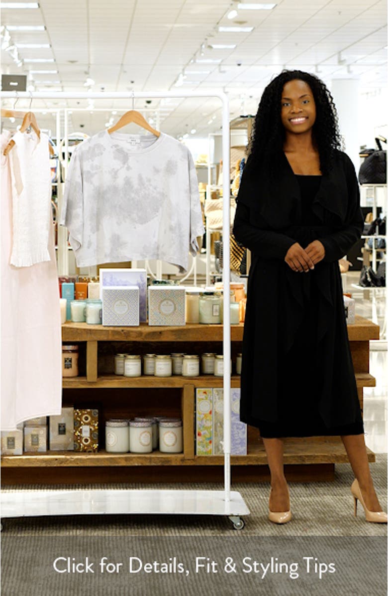 Arli Oversize Cotton Crop T-Shirt, sales video thumbnail