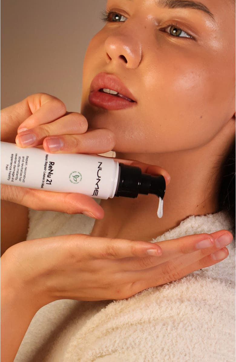 NUME ReNu 21 Nano Repair Leave-In Mask, Alternate, color, White- 100Ml