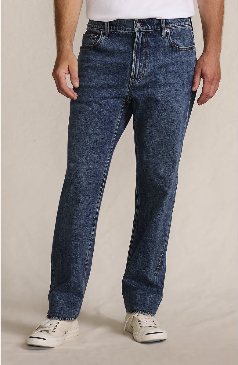 Lands' End Stretch Classic Fit Jean, Main, color, 
