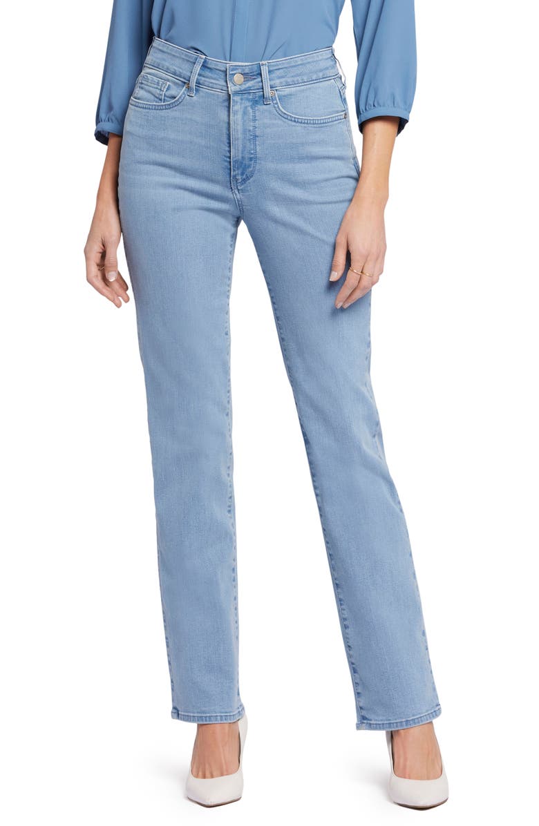 NYDJ Marilyn High Waist Straight Leg Jeans, Main, color, 
