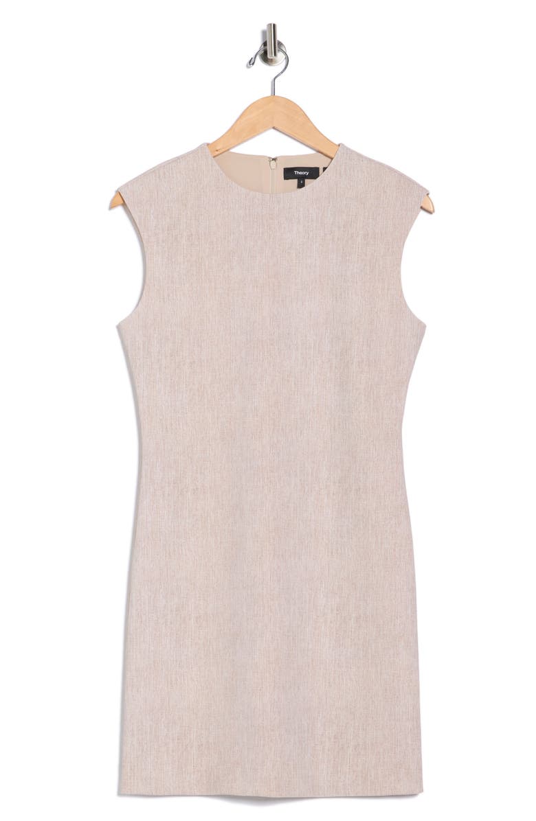 Theory Byron Cap Sleeve Shift Dress, Alternate, color, Multi