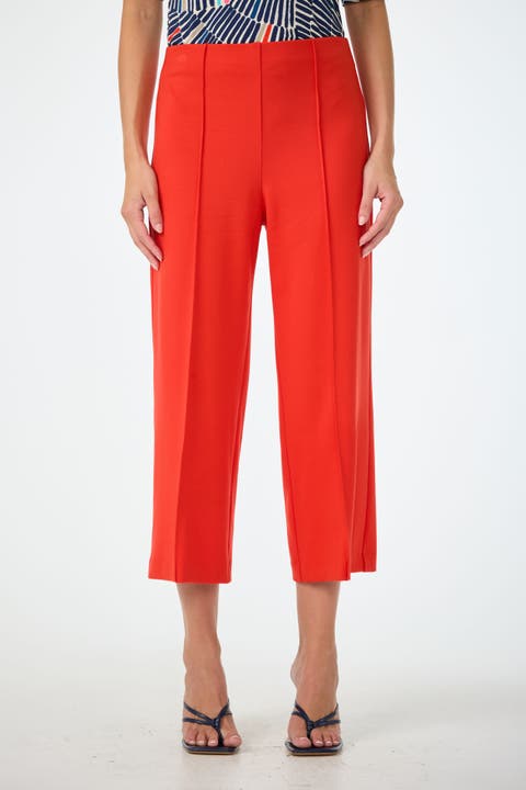 Santo Ponte Cropped Wide Leg Pant