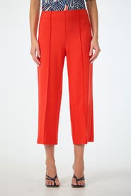 Trina Turk Santo Ponte Cropped Wide Leg Pant