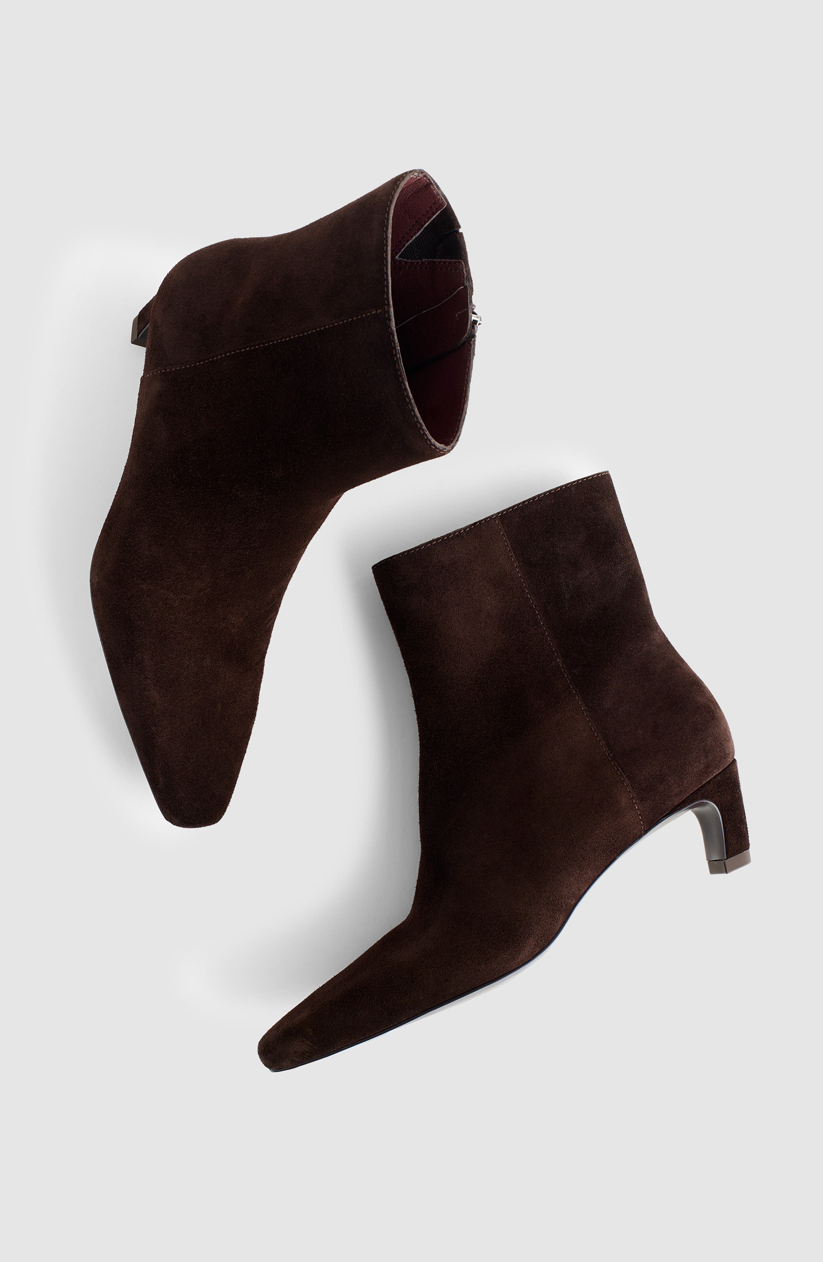 The Calli Ankle Boot, Alternate, color, DARK CAROB