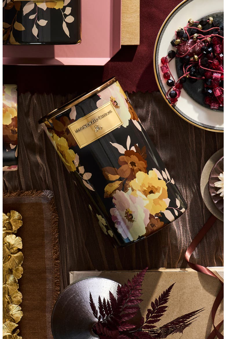 Wild Rose Utensil Holder, Alternate, color, BROWN
